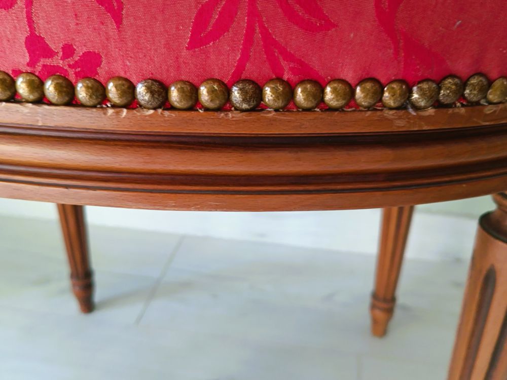 Banquette style Napol&eacute;on III en merisier Meubles