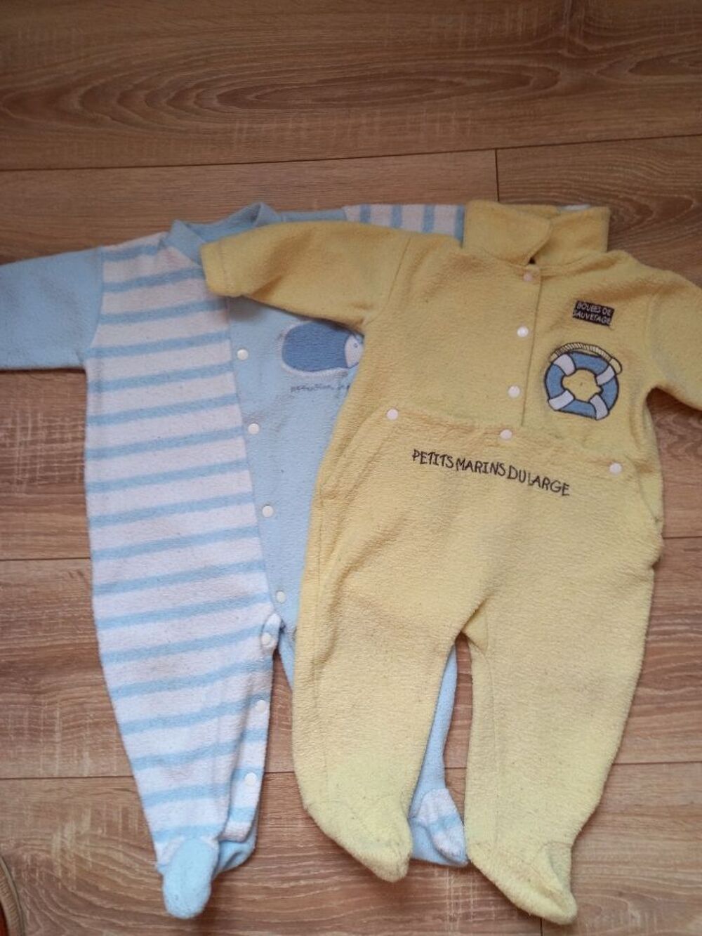 Lot de 2 pyjamas vintage 12 mois Vêtements enfants