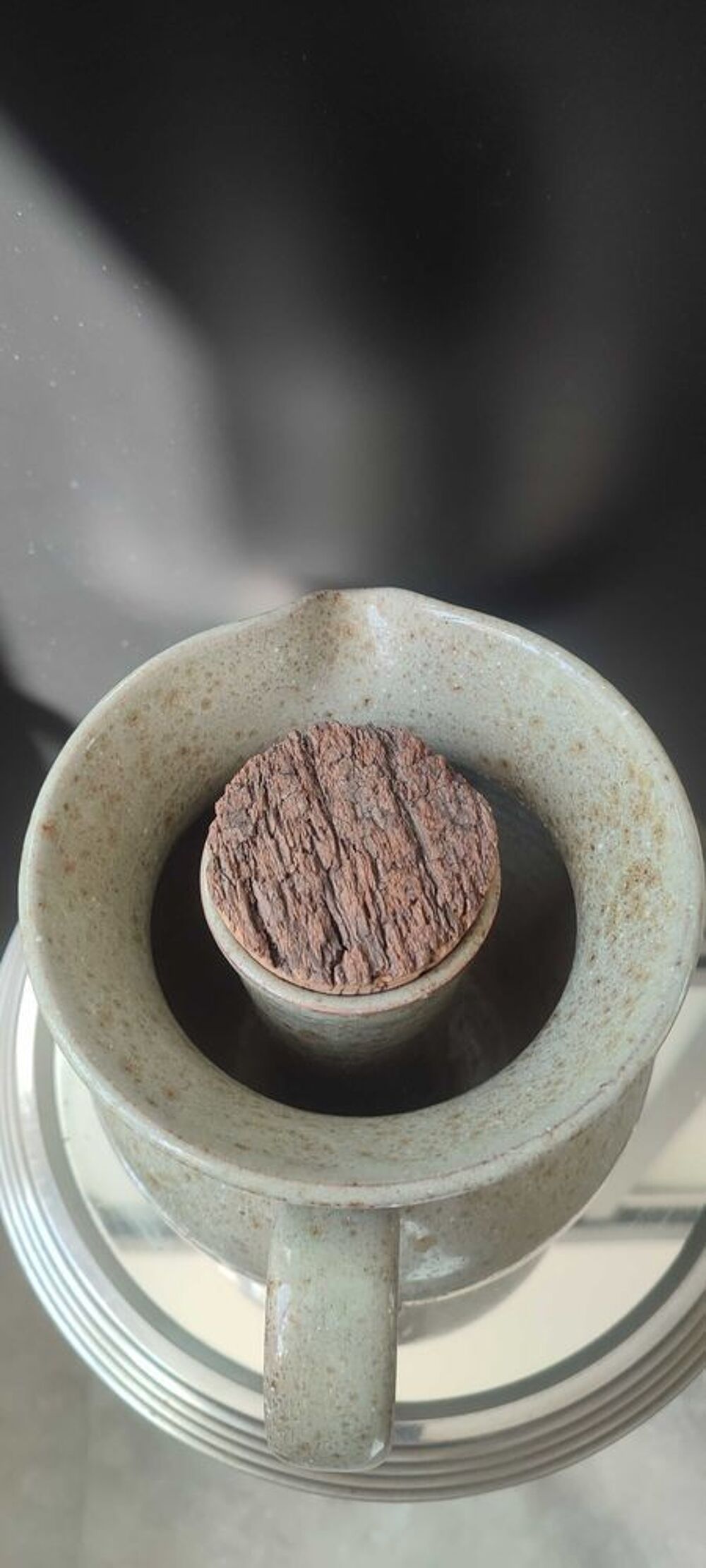 Pichet rafra&icirc;chissoir artisanal Poterie La Draille (Anduze) 