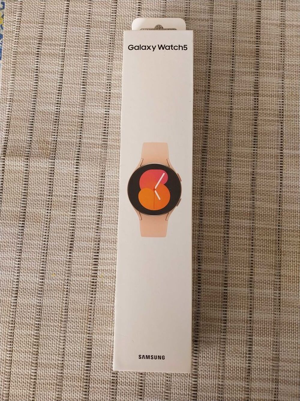 Montre connect&eacute;e SAMSUNG Galaxy Watch5, rose, neuve Accessoires