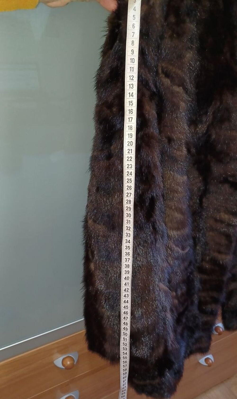 Manteau court vison femme Vêtements