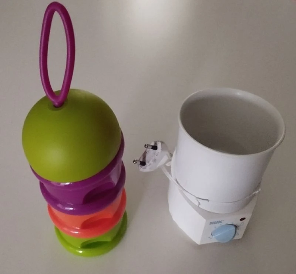 CHAUFFE BIBERON NUK + BOITE REPAS BEBE Puériculture
