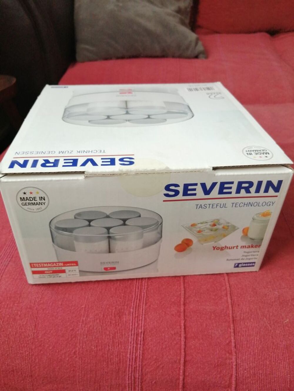Yaourti&egrave;re neuve 7 pots en verre Electrom�nager
