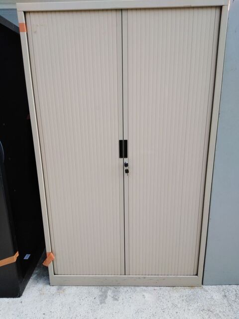 Armoire Basse Portes Coulissantes D'occasion Pour Atelier / Garage