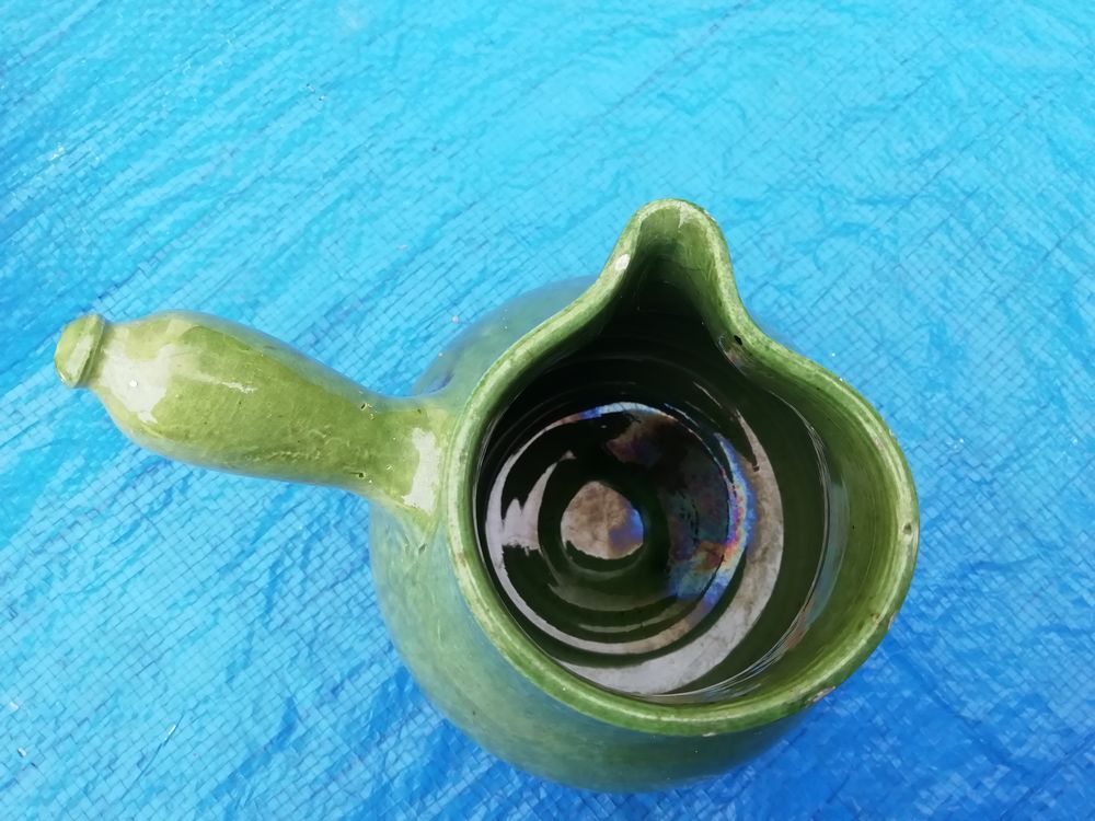 Sauci&egrave;re / caquelon avec manche Décoration