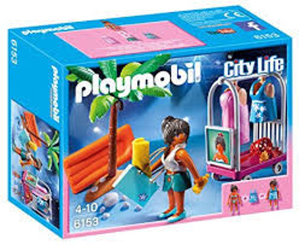 Playmobil Top mod&egrave;le avec tenues de plage 6153 Jeux / jouets