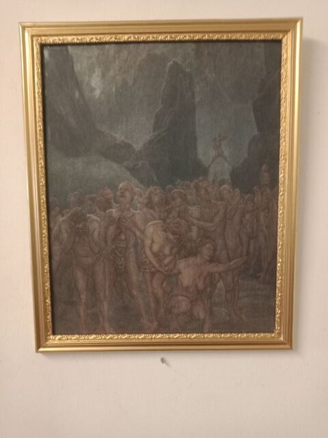 Tableau sign� Amos Nattini 100 Nice (06)