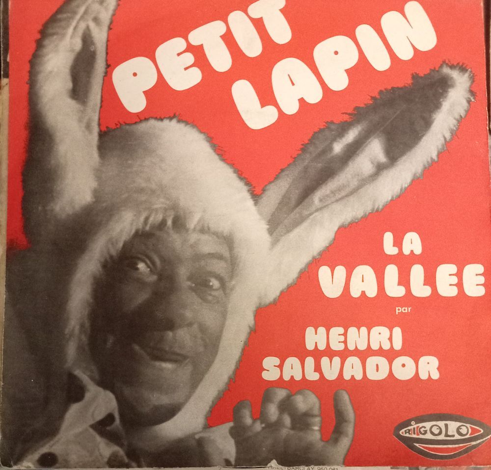 HENRI SALVADOR / 5 X DISQUES VYNIL 45 TOURS CD et vinyles