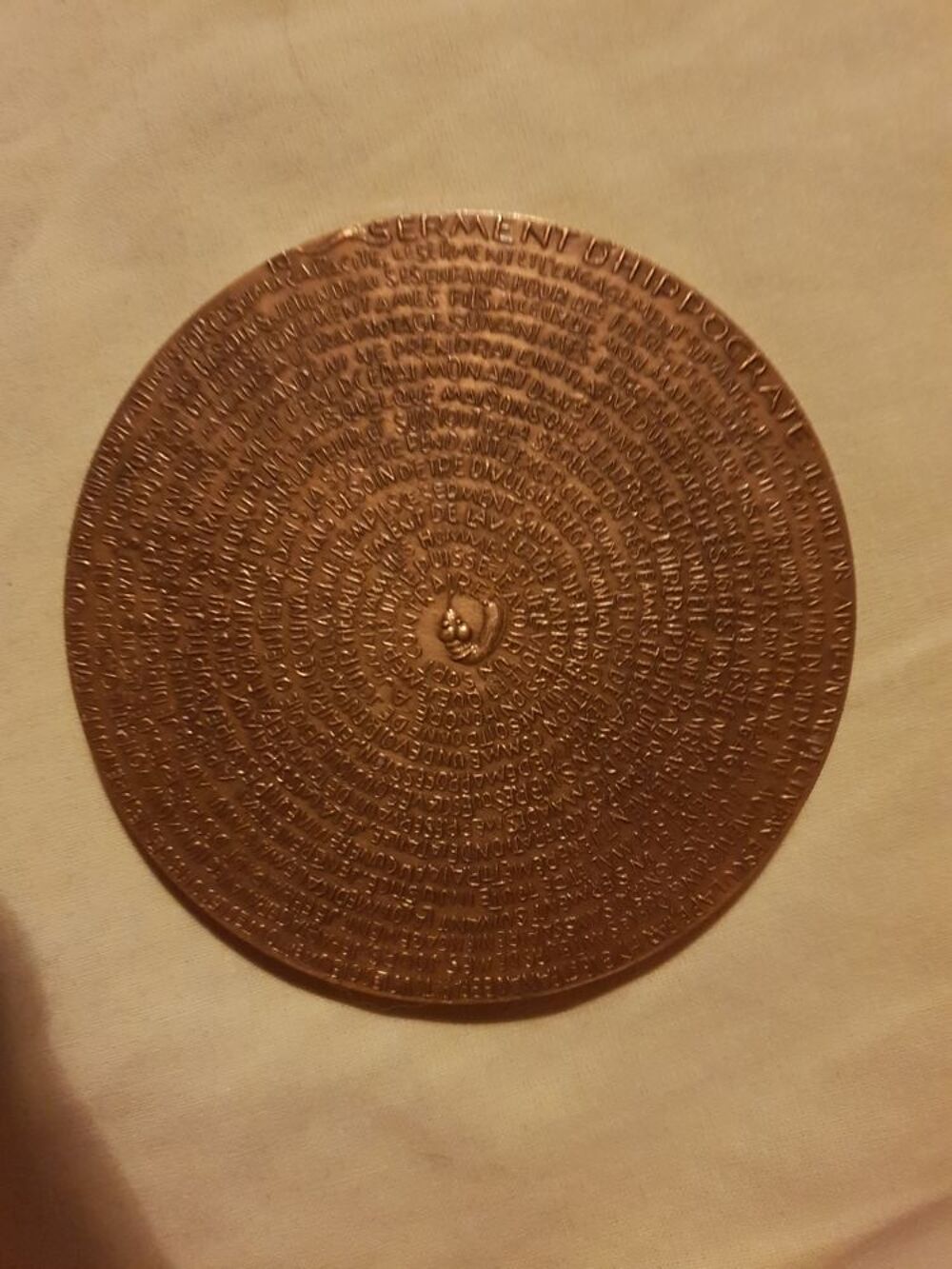m&eacute;daille de bronze 