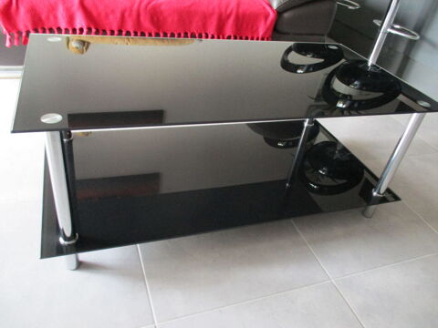 table basse salon  en verre et chrome 35 Hagondange (57)