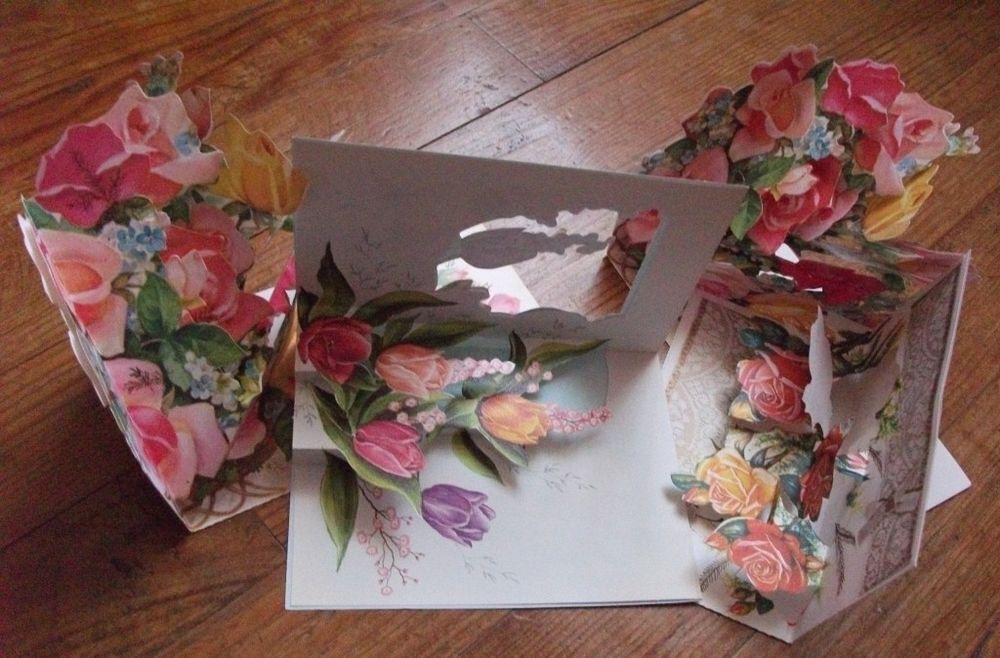 Lot 4 Carnets d&eacute;pliants Parfum&eacute;s 3D 