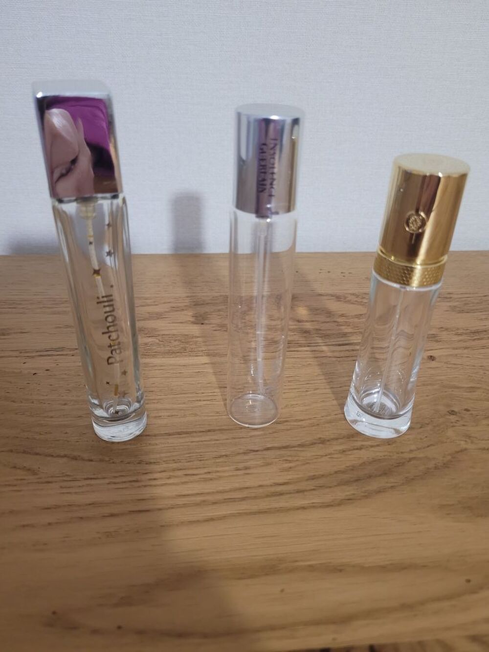 Flacons de parfums vides ( NON RECHARGEABLES ) 