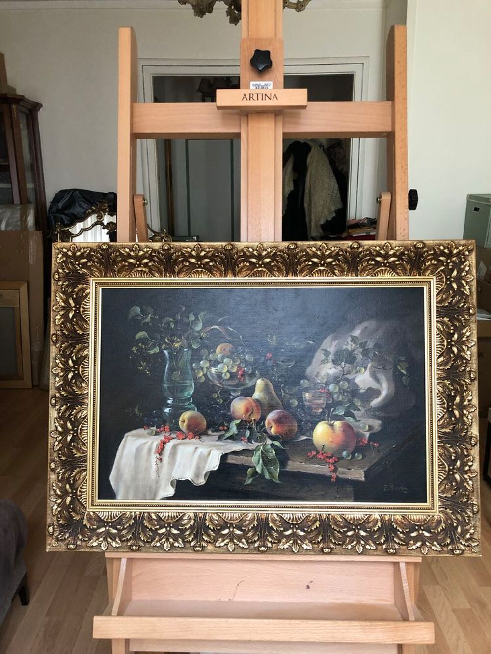 Tableau. Nature morte dans le style de la vieille peinture Décoration