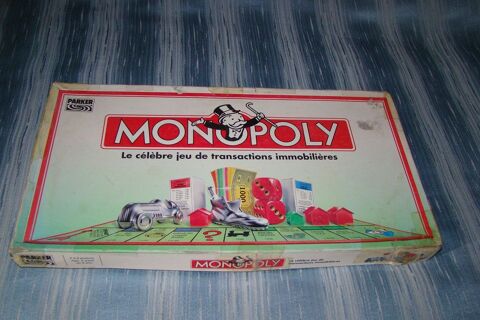 Jeu de Monopoly vintage  années 1990 20 Gargenville (78)