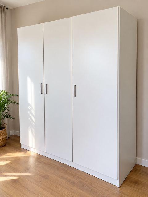 Armoire IKEA blanche 3 portes ? Démontée et prête à partir 100 Boissets (78)