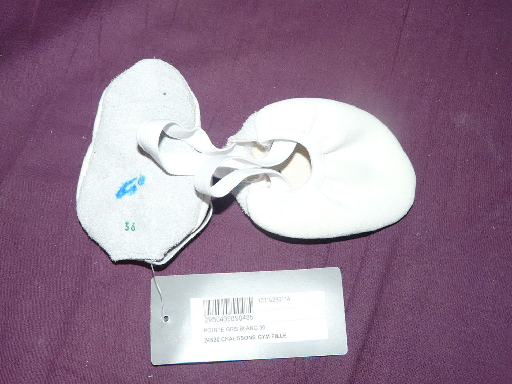 Chaussons de gym - Pointes GRS 33,34,35,36 NEUVES Sports