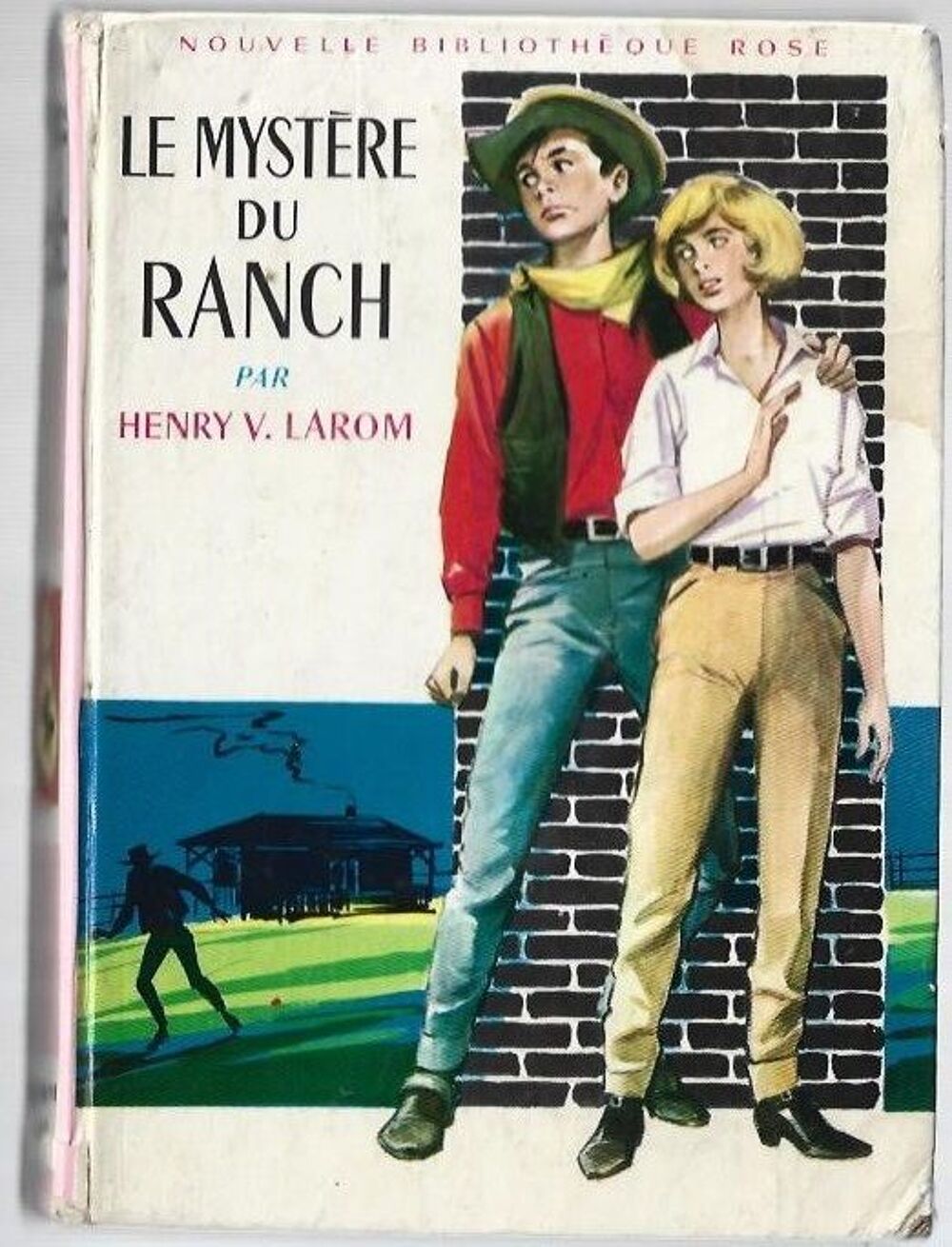 bibliotheque rose - le mystere du ranch - 1965 Livres et BD