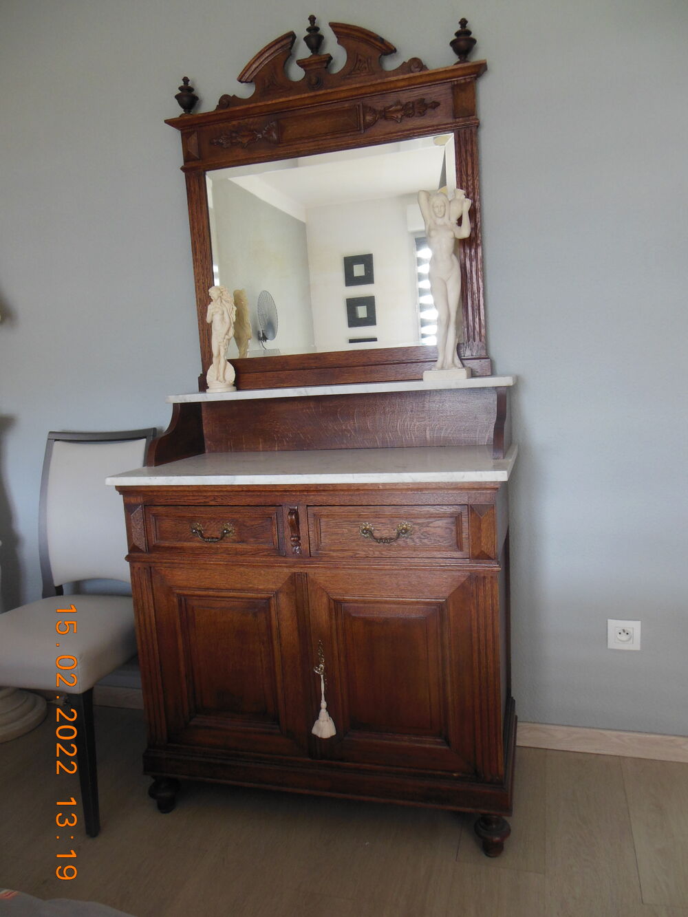  commode de "toilette 3iem r&eacute;publique: Meubles