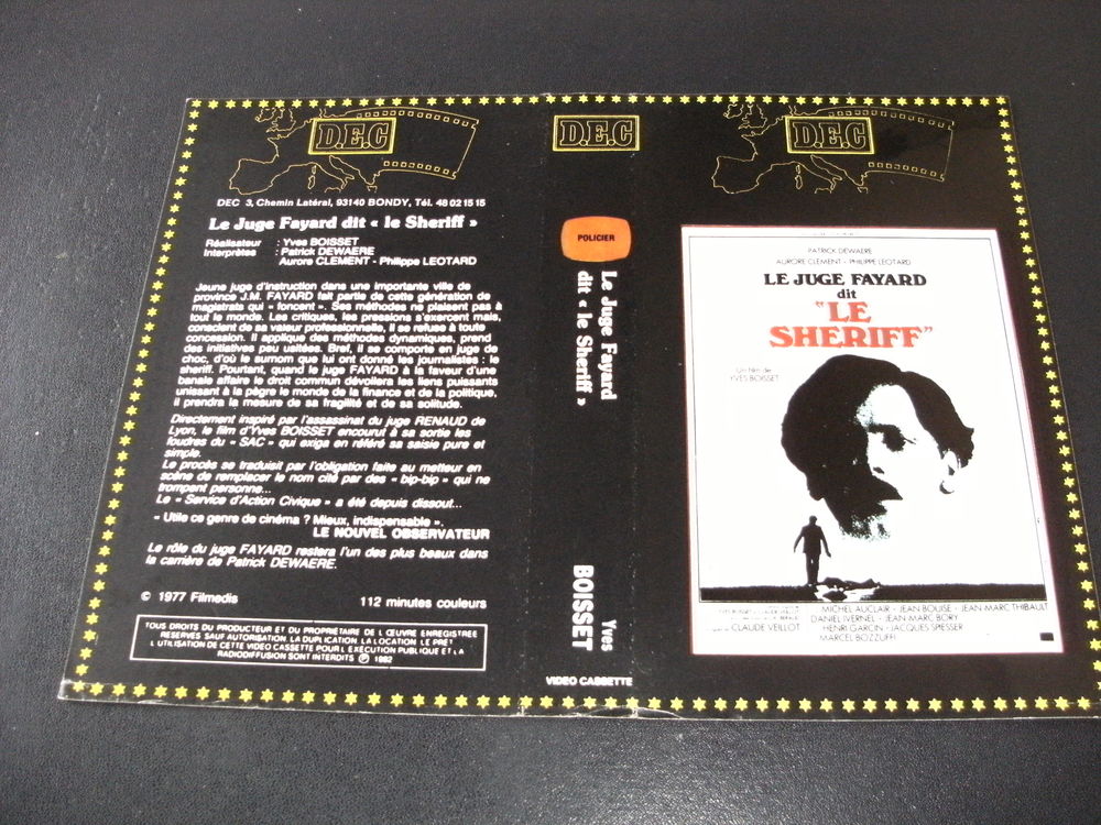 Film : Le juge Fayard dit " le sheriff " DVD et blu-ray