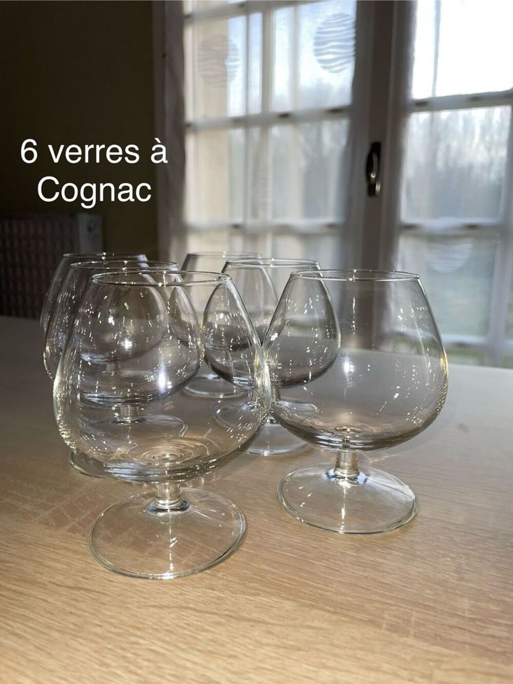 Service &agrave; verres Décoration