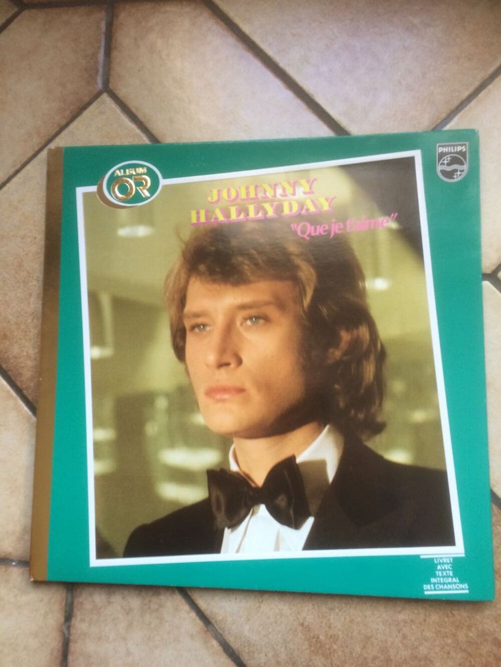 Vinyle 33 tours Johnny Hallyday CD et vinyles