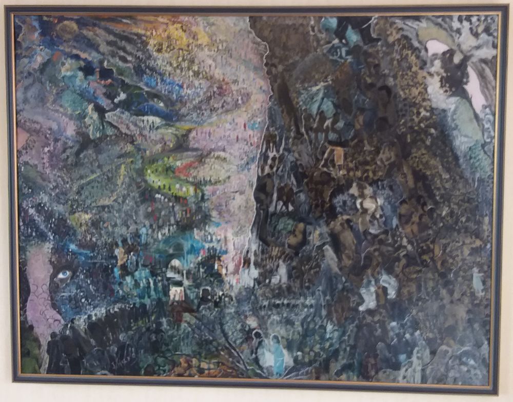 tableau contemporain Décoration