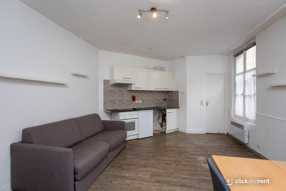 Location Appartement meublée Studio RDC/ Paris 9e Paris 9