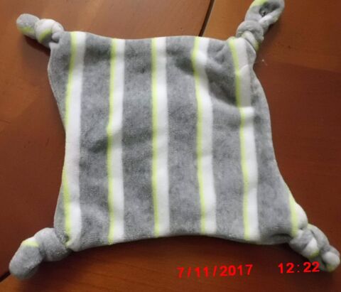 DOUDOU PLAT RAYE TAPE A L OEIL 0 Oignies (62)