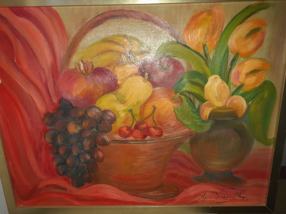 Tableau signe Marie-Josephine VOGEL Décoration