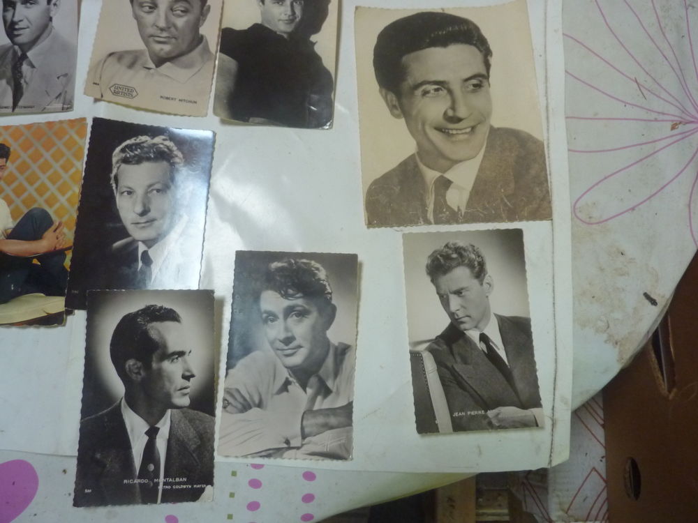 Cartes Photo des STARS des ann&eacute;es 1950 
