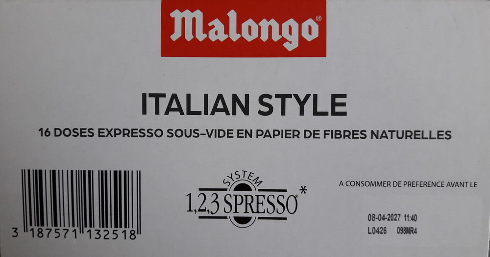 Machine &agrave; caf&eacute; MALONGO Ek'Oh Blanche comme neuve Electroménager