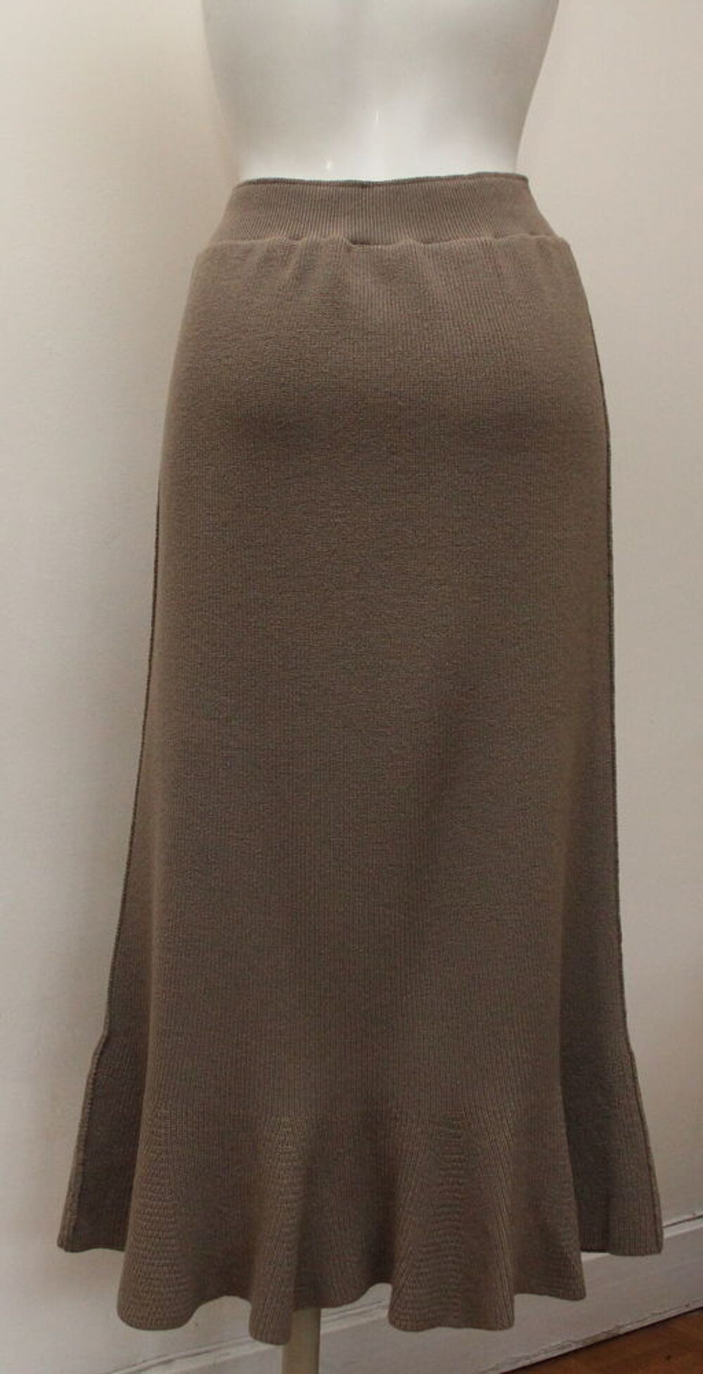 Jupe midi camel SONIA RYKIEL T.36 Fr Vêtements