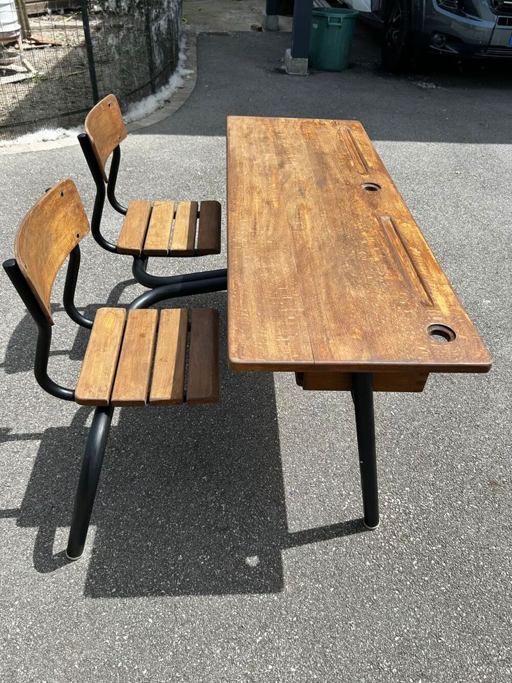 Bureau &eacute;cole vintage Meubles
