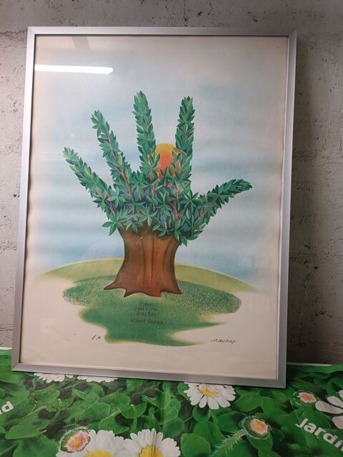 Lithographie s/verre P Aubry 15 Sevran (93)