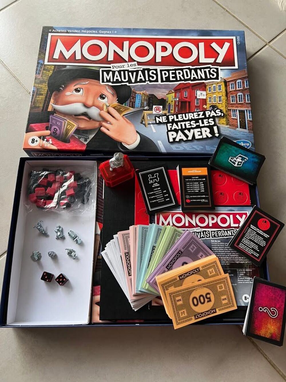 Jeu de Soci&eacute;t&eacute; Monopoly "Des mauvais perdants" Jeux / jouets