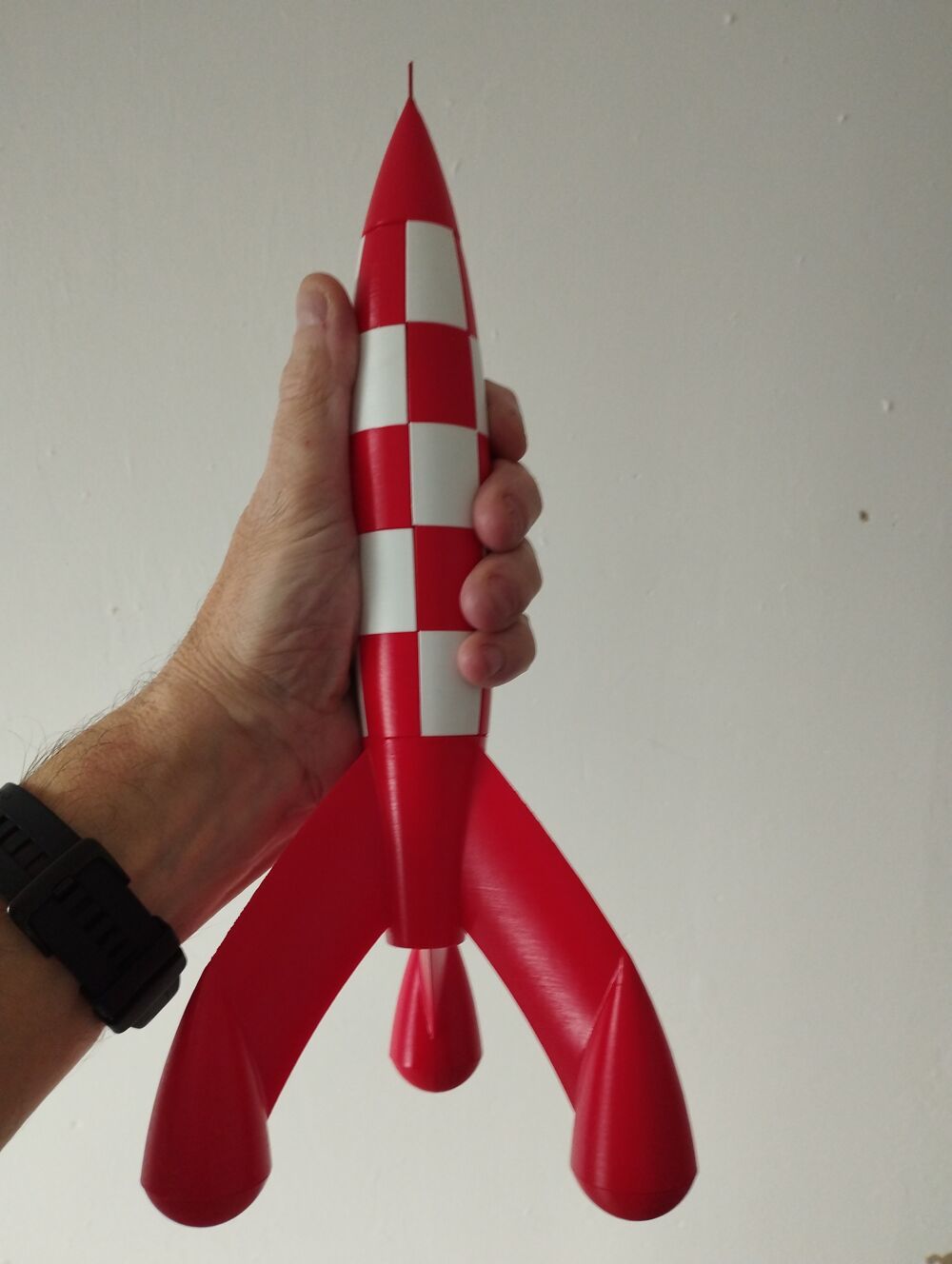 Fus&eacute;e d'inspiration Tintin Objectif Lune 35 cm Jeux / jouets