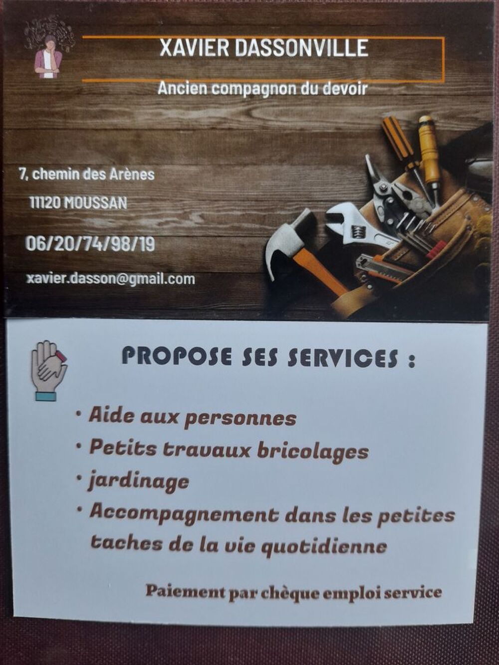   Aide à la personne  