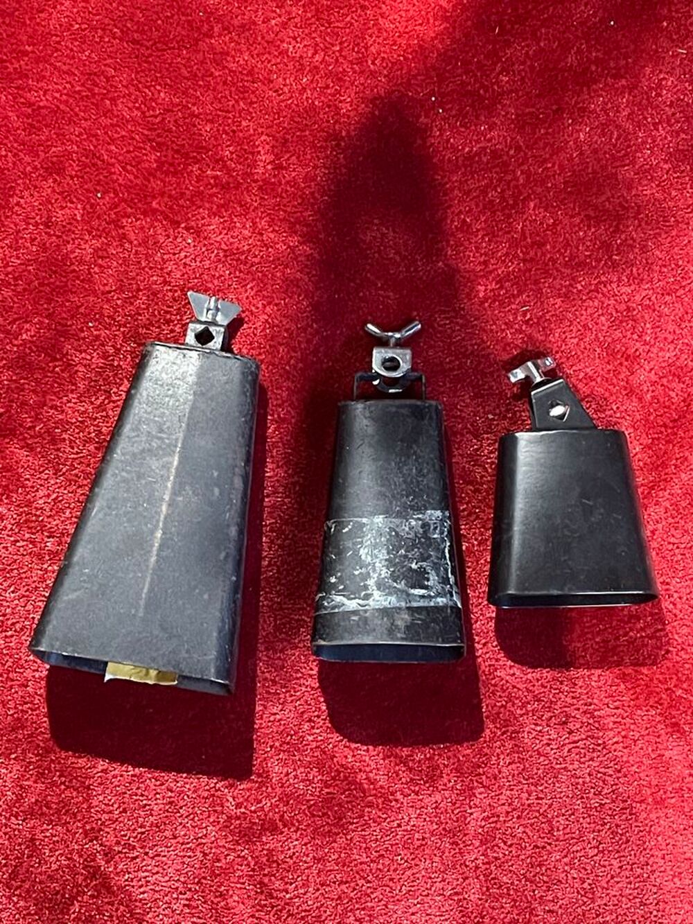 Cowbells bass/medium/aigue Instruments de musique