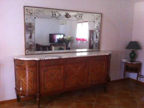 meubles bois de roses  avec marbre + miroir 250 Carros (06)