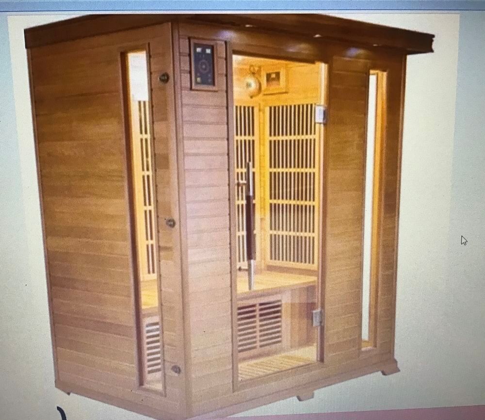 Sauna infra rouge 2/3 personnes de France Sauna radio C.D. Meubles
