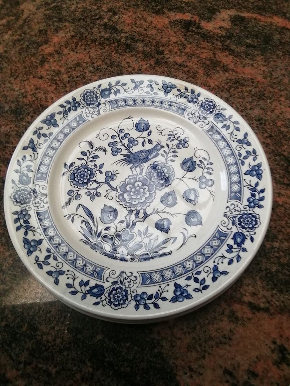 Assiette anglaise Décoration
