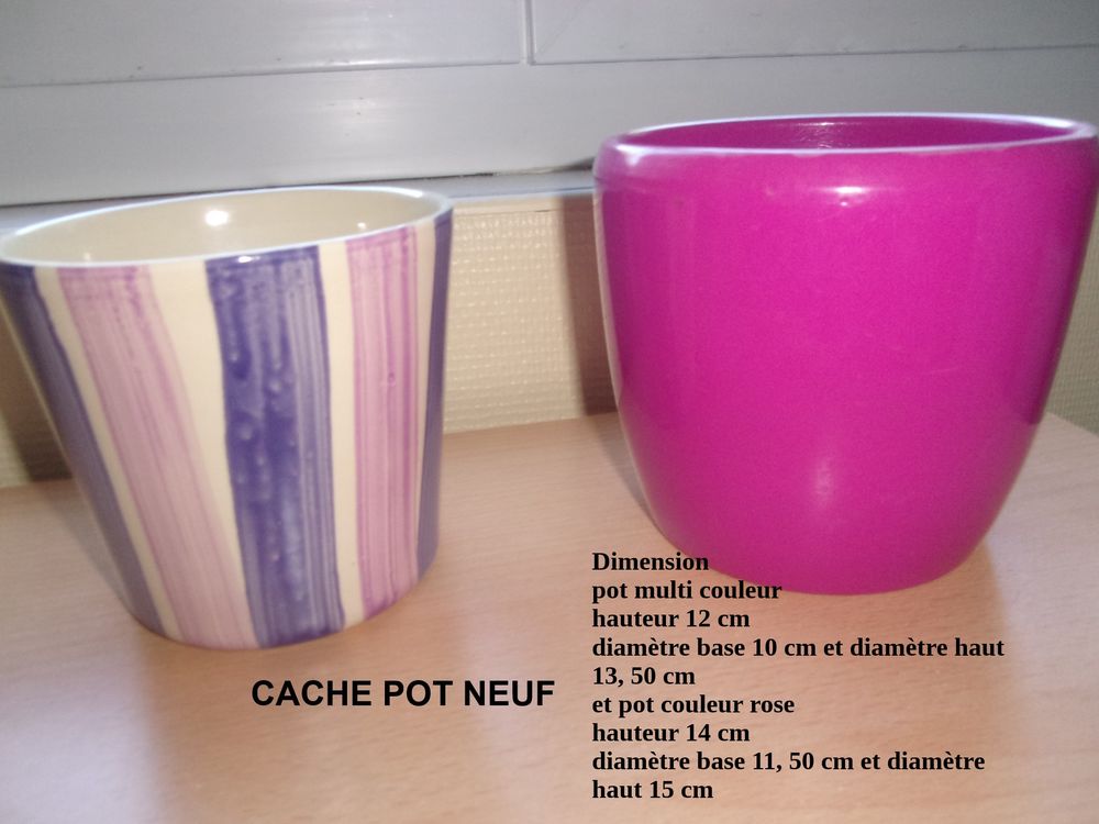 Cache pot , neuf Jardin