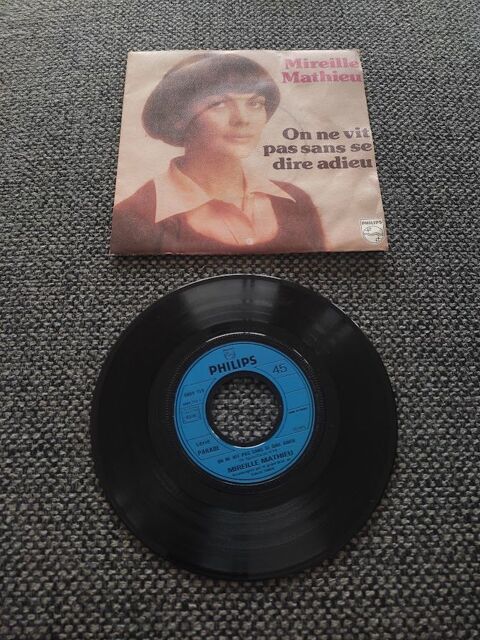 M (145) - Mireille Mathieu - On ne vit pas sans se dire adie 0 Paris 13 (75)