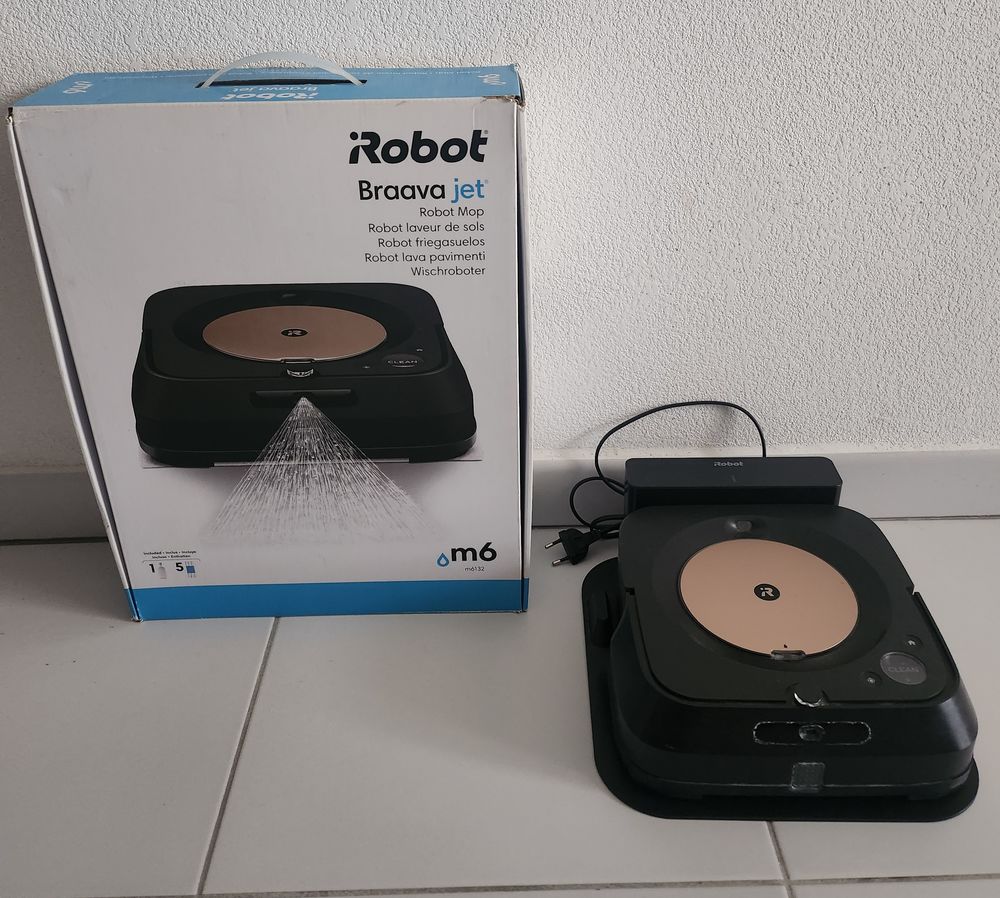 Robot laveur de sol BraavaJet m6 Electroménager