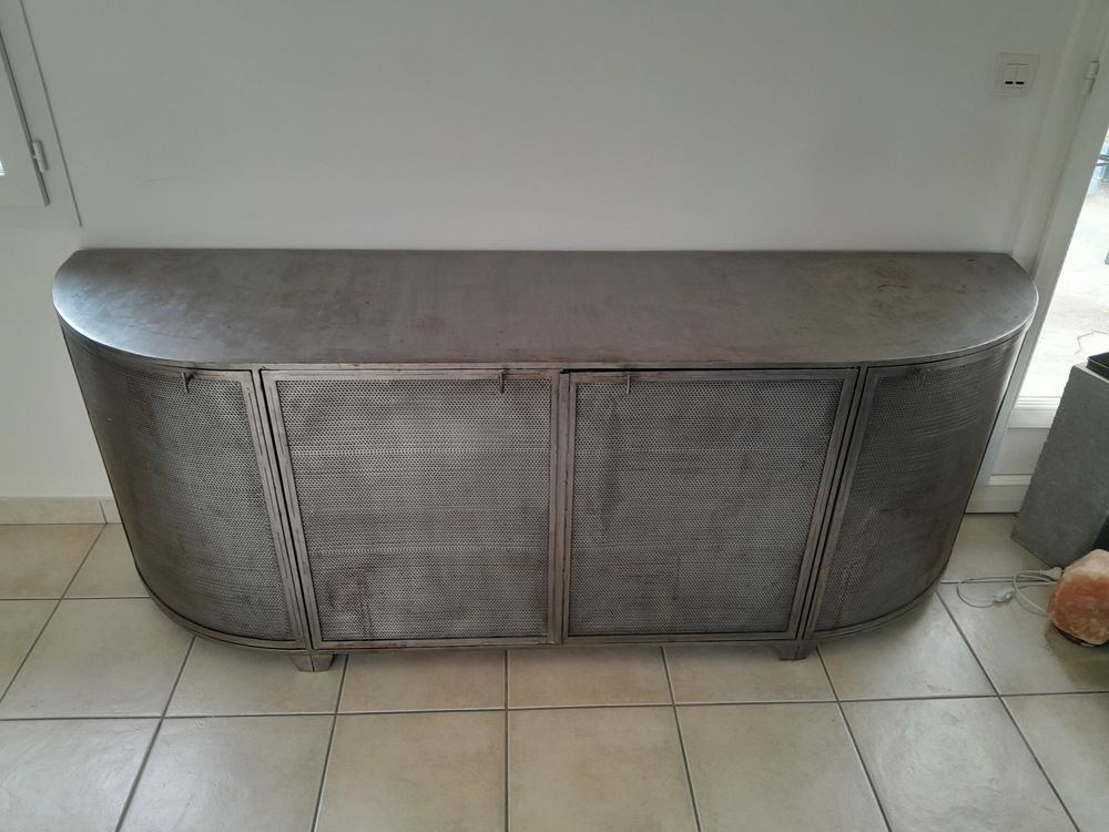 Console en m&eacute;tal Art M&eacute;tal Design Meubles