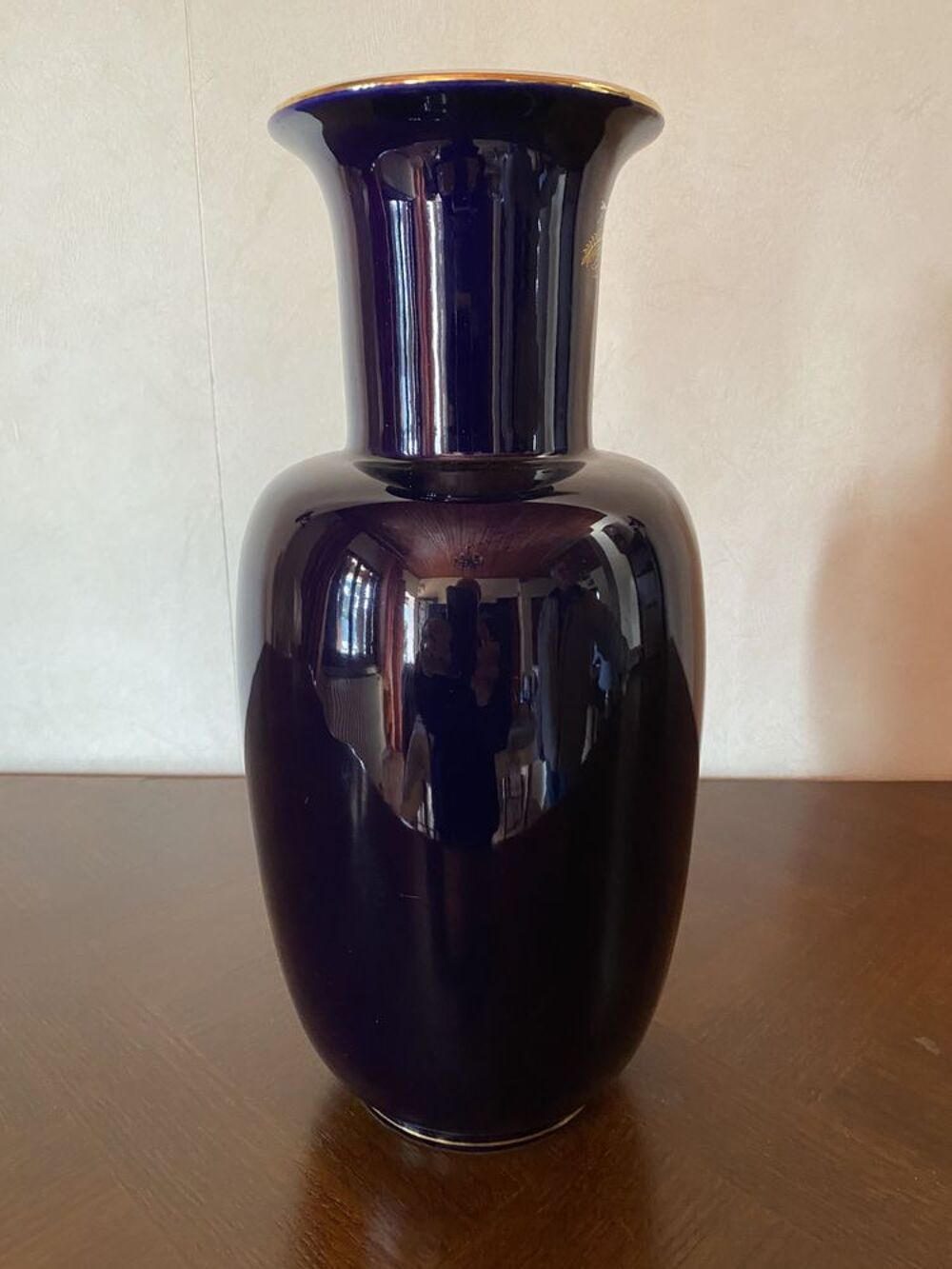 VASE BLEU NUIT CHINOIS Décoration