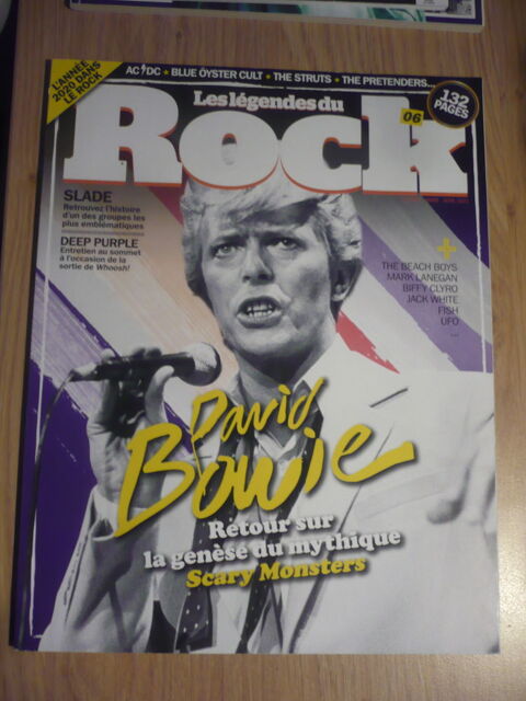 DAVID BOWIE,  LES LÉGENDES DU ROCK 5 Pessac (33)