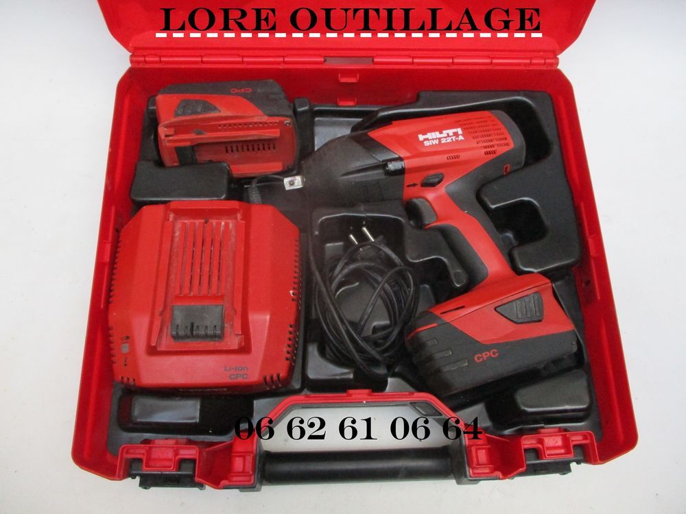 HILTI SIW 22T-A - Boulonneuse &agrave; chocs Bricolage