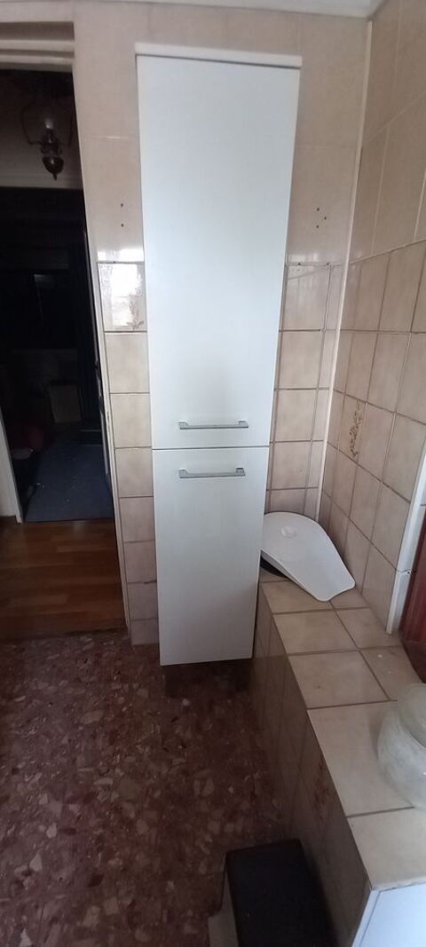 Colonne salle de bain blanche  Chatou (78)