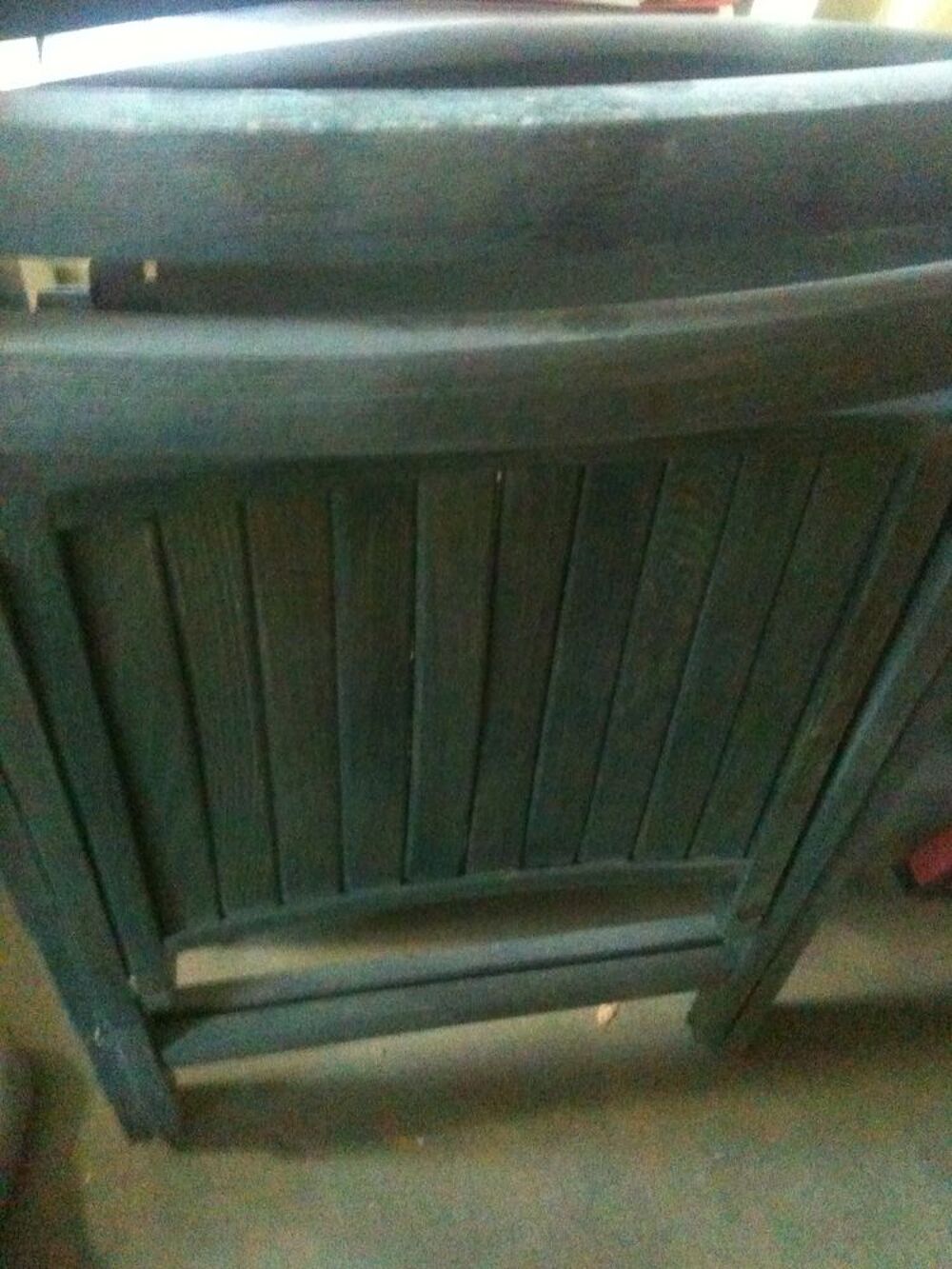 2 chaises pliantes bois Meubles